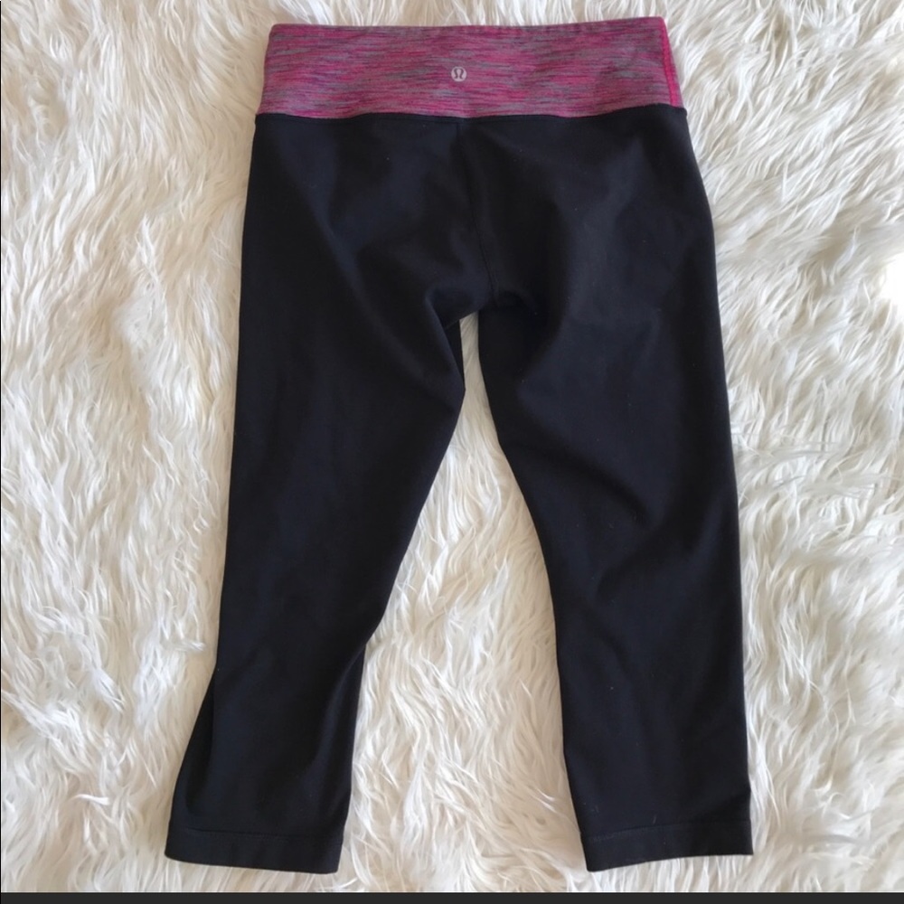 Lululemon cropped leggings size 8